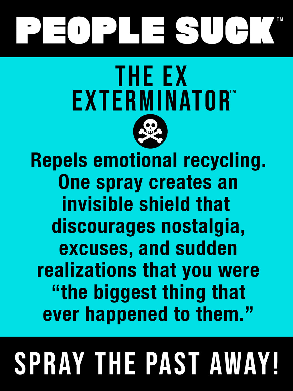 The EX-Exterminator™ Human Repellent Spray